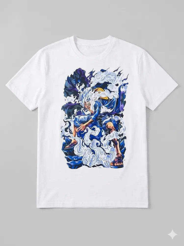 Oversized Tee — LUFFY GEAR 5 (Joyboy Edition)